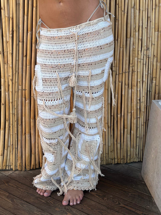 Salty waves pants