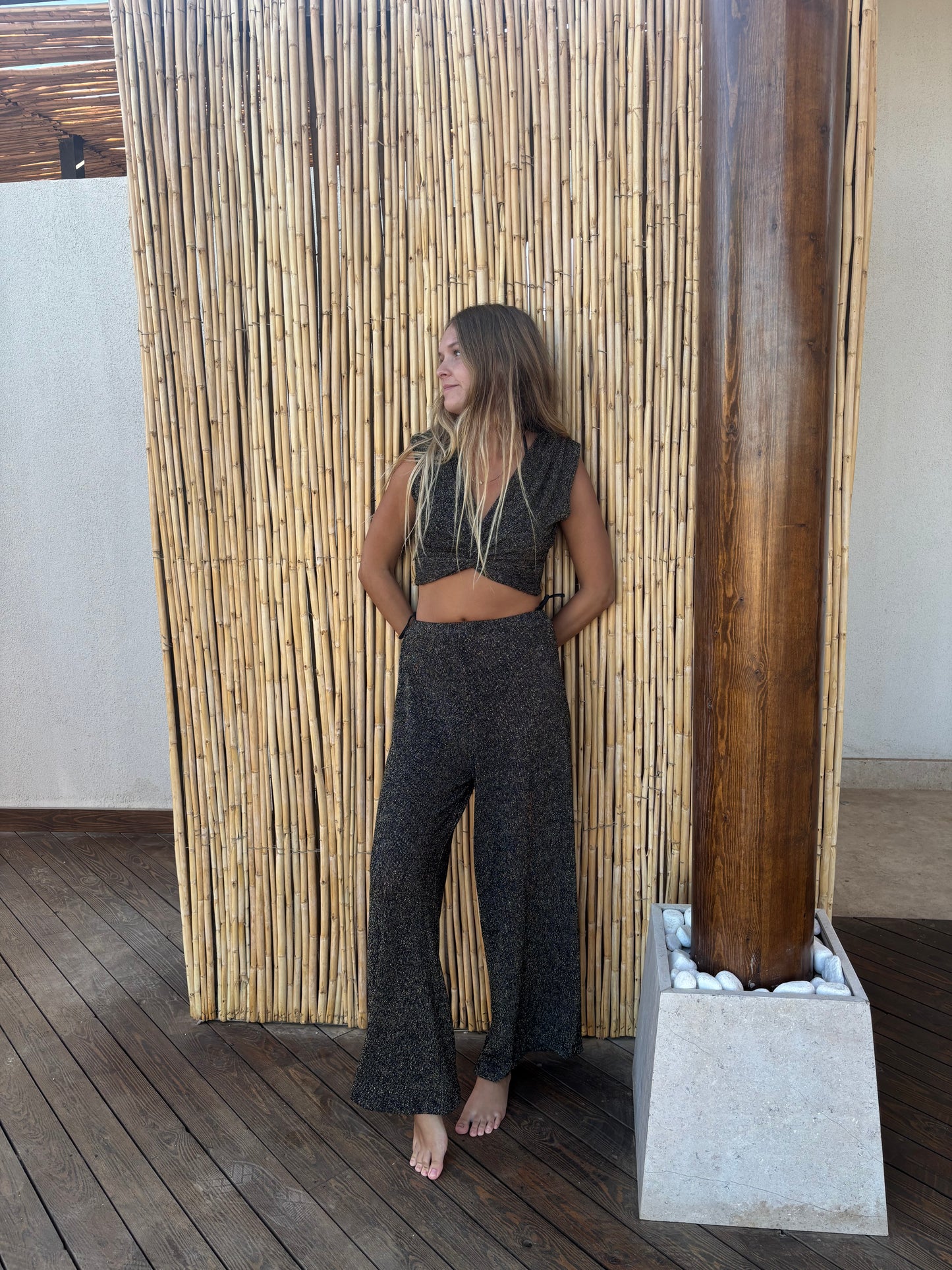 Summer shimmery set