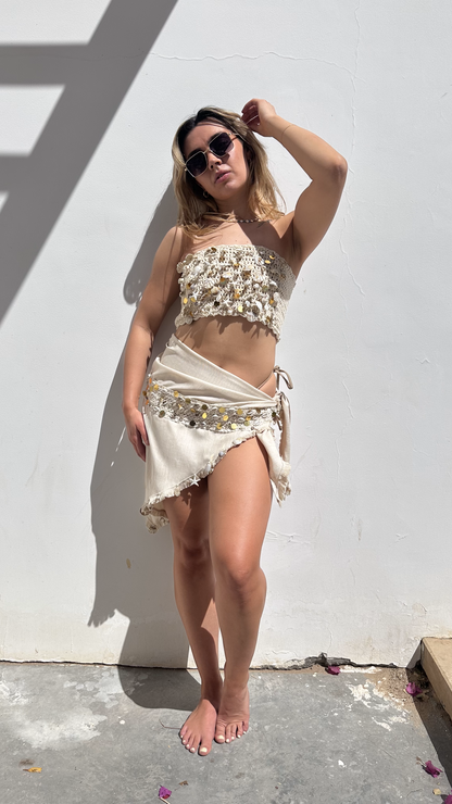 Crochet shells set